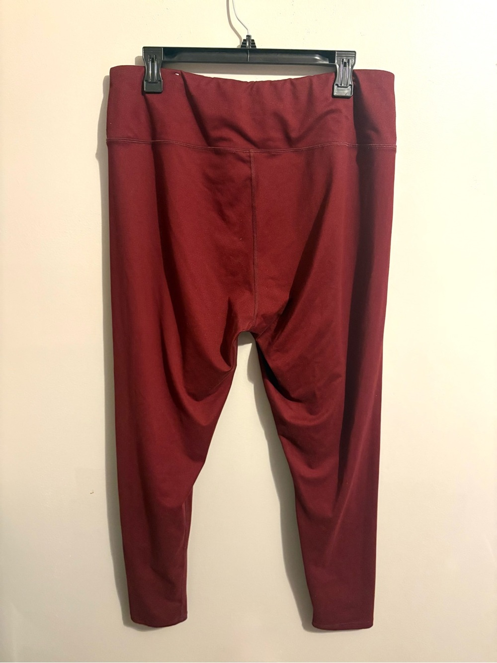 Maurices Wine-Red High Waist Leggings - Picture 3 of 4